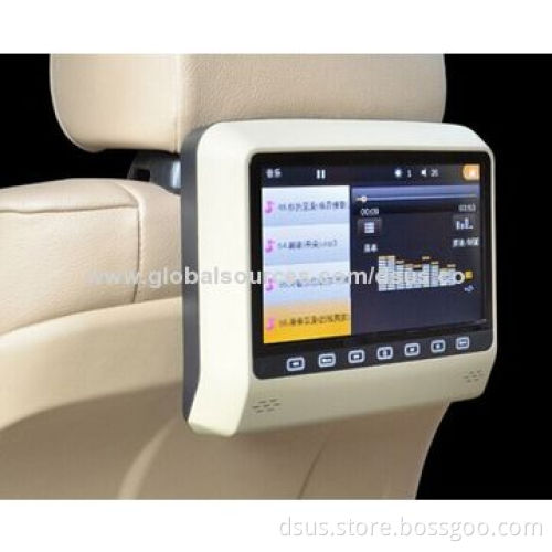 Car multimedia player, 9-inch touch screen with bracket/SD/USB/slot-in/FM radio and IR transmitter